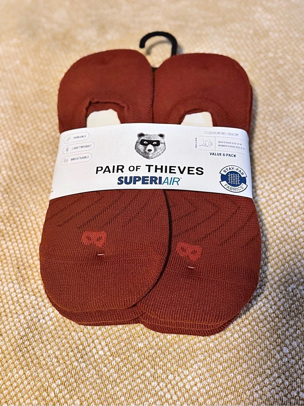 PAIR OF THIEVES Superair No-Show Socks